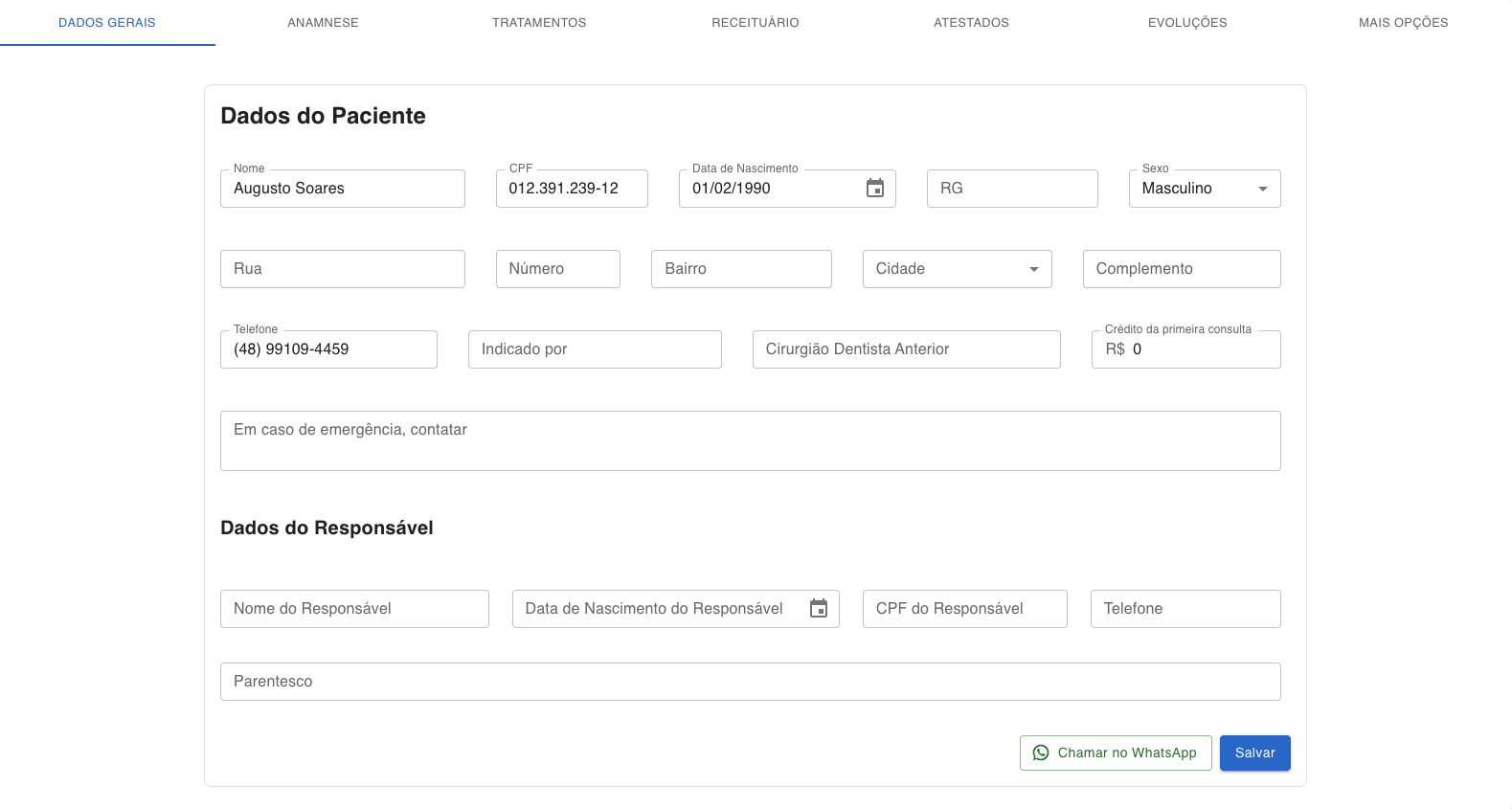 Prontuário Digital SIGO